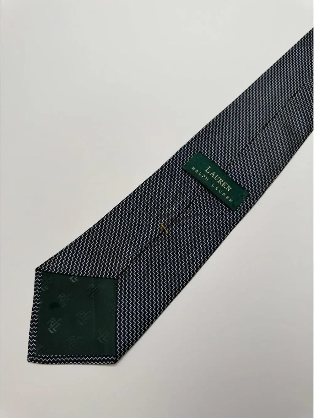 Lauren Ralph Lauren 100% Silk Wide Tie Made‎ In USA